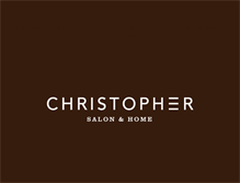 Tablet Screenshot of christopher-salon.com